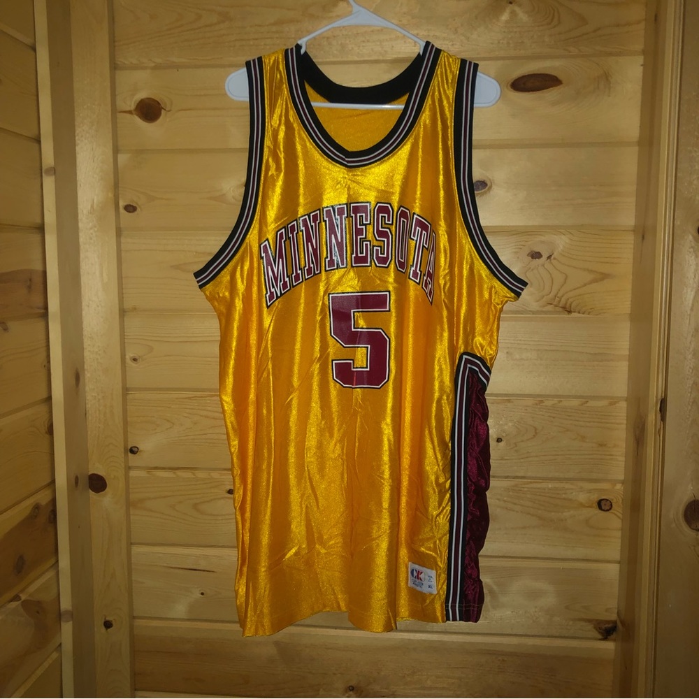 Jacobson Signed Gophers Basketball Jersey